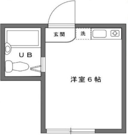 シエスタ松が丘の物件間取画像